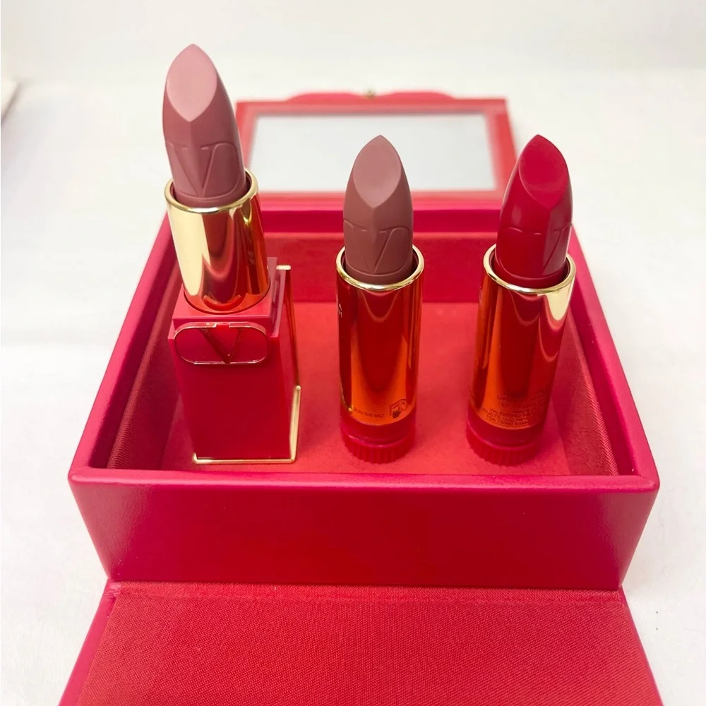 Valentino Rosso Couture Lipstick Set Limited Edition NIB